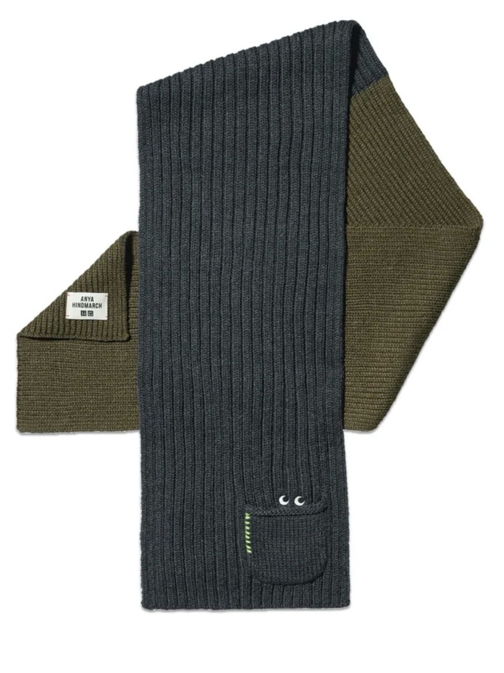 UNIQLO X ANYA HINDMARCH HEATTECH Knit Scarf